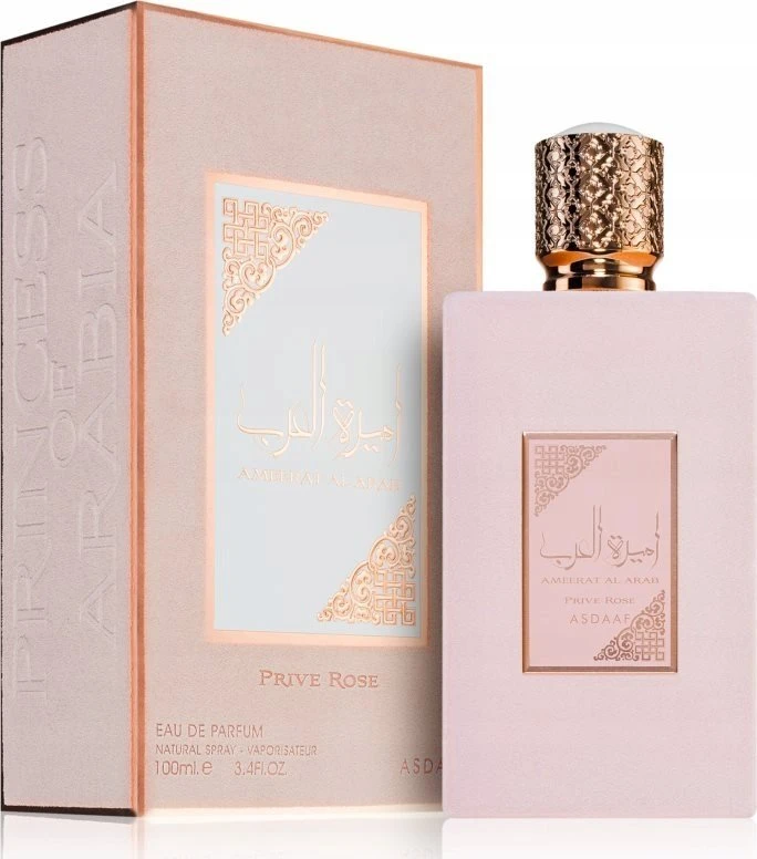 Kvepalai moterims Asdaaf Ameerat Al Arab Prive Rose EDP, 100 ml