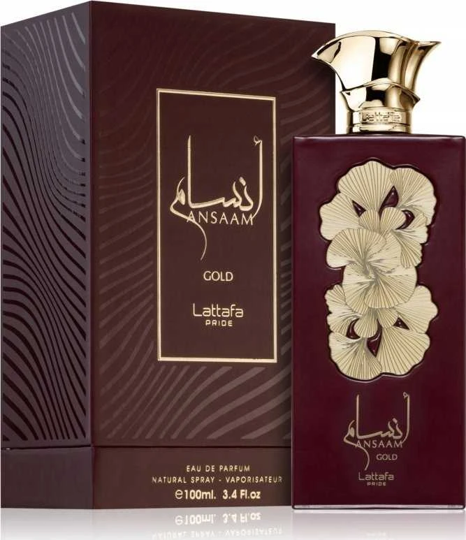 Lattafa Pride Ansaam Gold EDP parfumuotas vanduo unisex, 100 ml