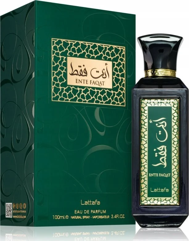 Lattafa Ente Faqat EDP parfumuotas vanduo unisex, 100 ml