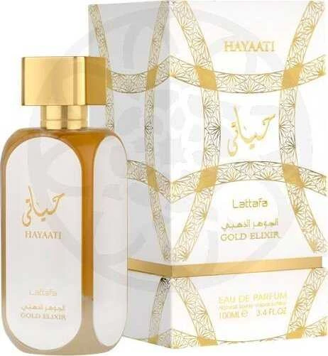 Lattafa Hayaati Gold Eliksyras Women EDP parfumuotas vanduo, 100 ml