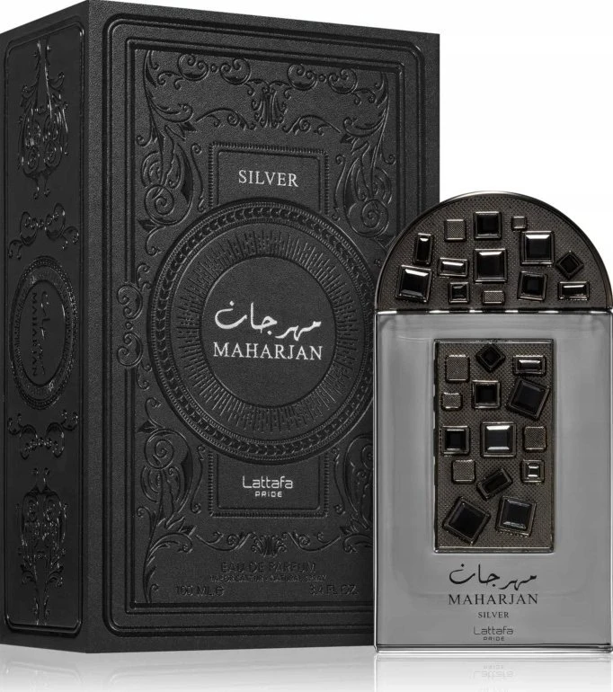 Armaf Lattafa Pride Maharjan Sidabrinis EDP parfumuotas vanduo vyrams, 100 ml