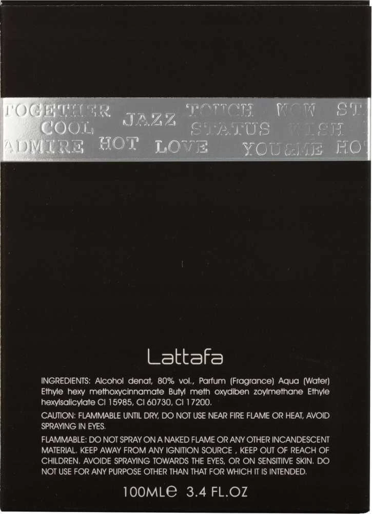 Unisex kvepalai Lattafa Ramz Lattafa Silver EDP, 100 ml