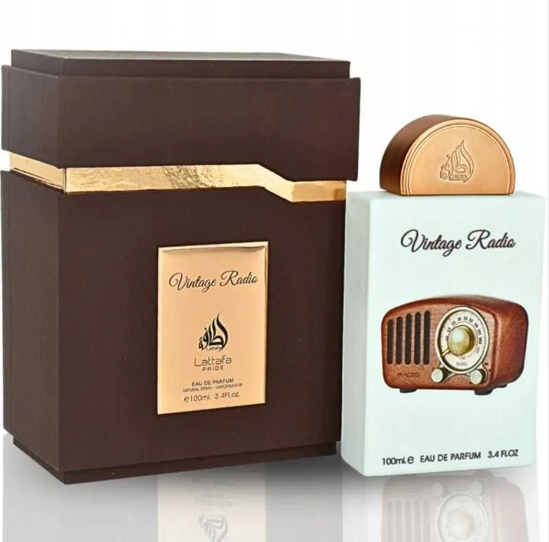 Unisex kvepalai Lattafa Pride Vintage Radio EDP, 100 ml