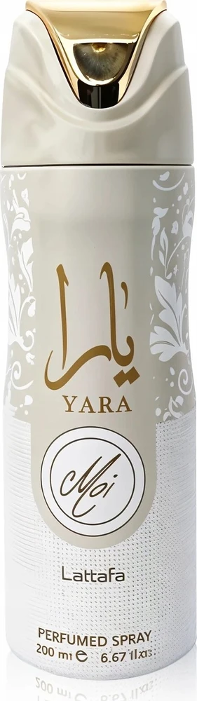 Lattafa Yara Moi Desodorante, 200 ml Purškiklis
