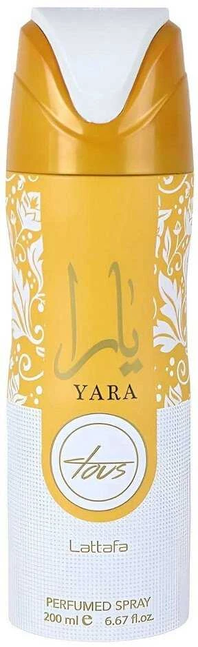 Lattafa Yara Tous Desodorante Purškiklis purškiamas dezodorantas moterims, 200 ml