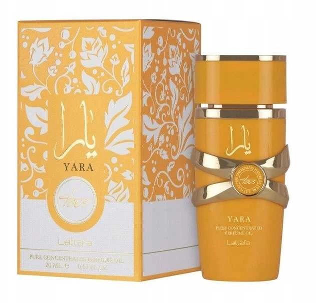 Lattafa Yara Tous Pure Concentrated Perfume Oil CPO aliejiniai kvepalai moterims, 20 ml