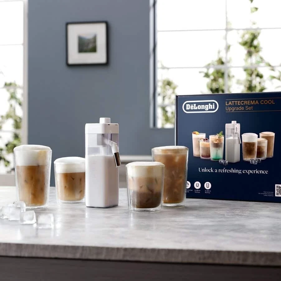 Kavos aparatas „LatteCrema Cool“ atnaujinimo rinkinys „DeLonghi Rivelia“ ir „PrimaDonna Aromatic“ kavos aparatams (DLSC032)