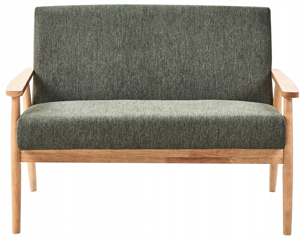 Sofa Beliani 6 vietų svetainės baldų komplektas ESRUM šviesiai rudas / žalias