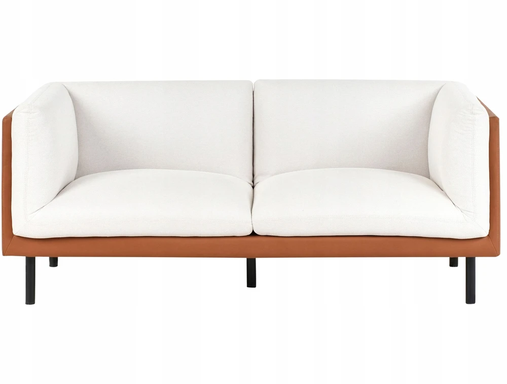 Sofa Beliani 5 vietų baldų komplektas VORGOD, kreminė balta