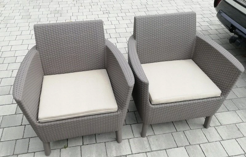 Lauko baldų komplektas Gardena Keter Sodo baldų komplektas Salemo Balcony Set beige