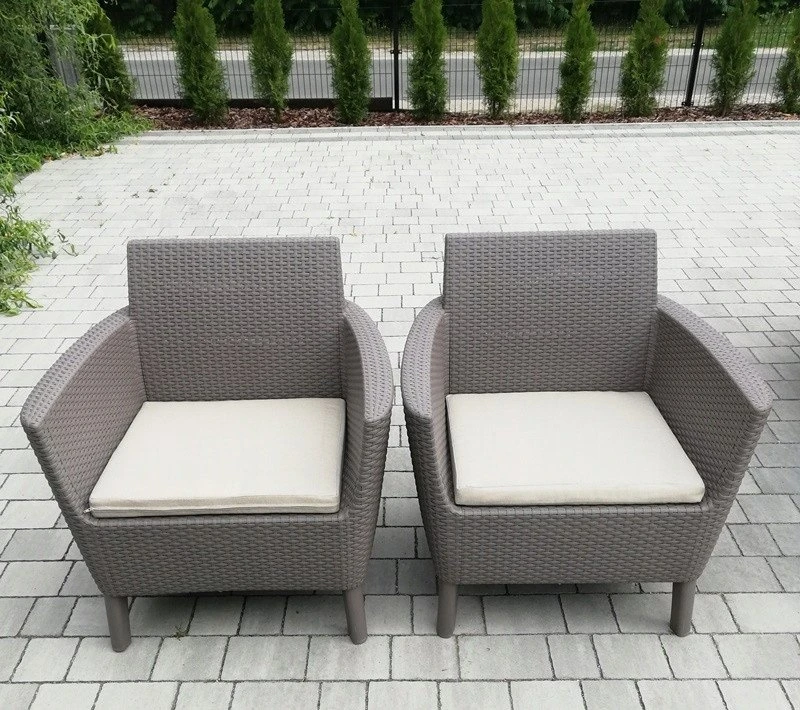 Lauko baldų komplektas Gardena Keter Sodo baldų komplektas Salemo Balcony Set beige