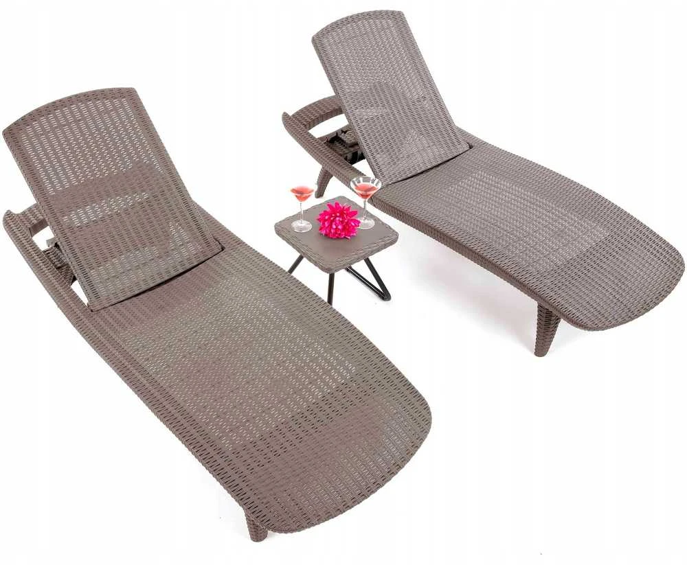 Lauko baldų komplektas Keter Saulosana kėdžių komplektas, 2 vnt. + stalas, Pacific Bess, 7290106934610