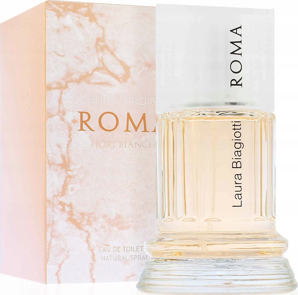 Laura Biagiotti Roma Fiori Bianchi EDT tualetinis vanduo moterims, 50 ml