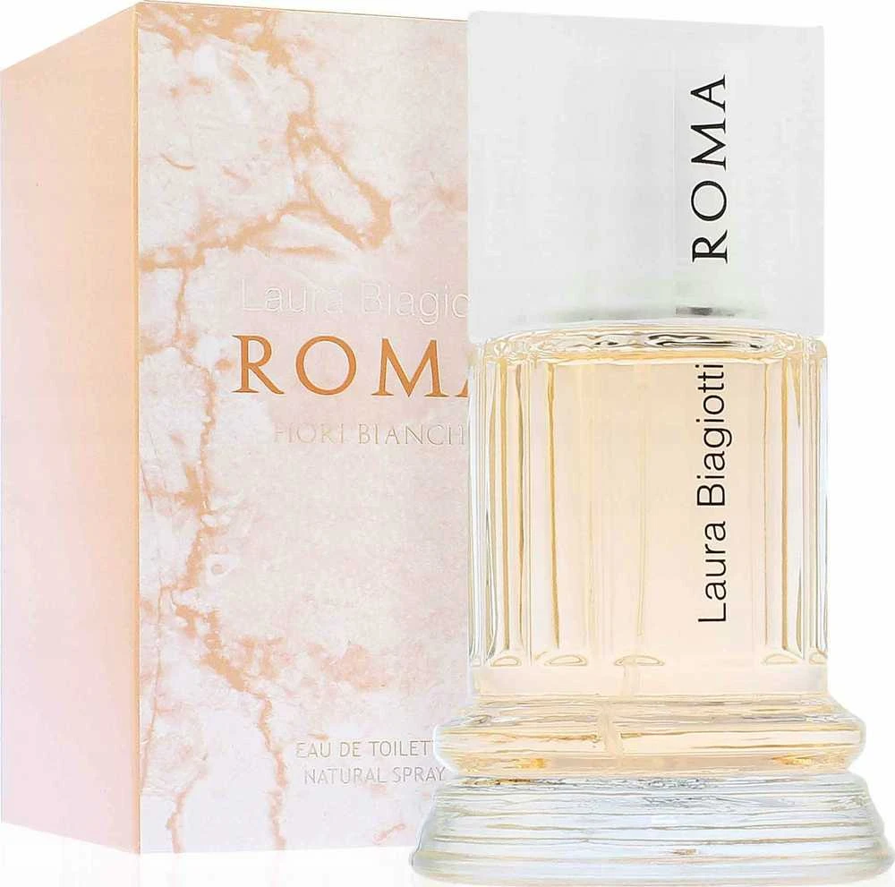 Laura Biagiotti Roma Fiori Bianchi EDT tualetinis vanduo moterims, 25 ml