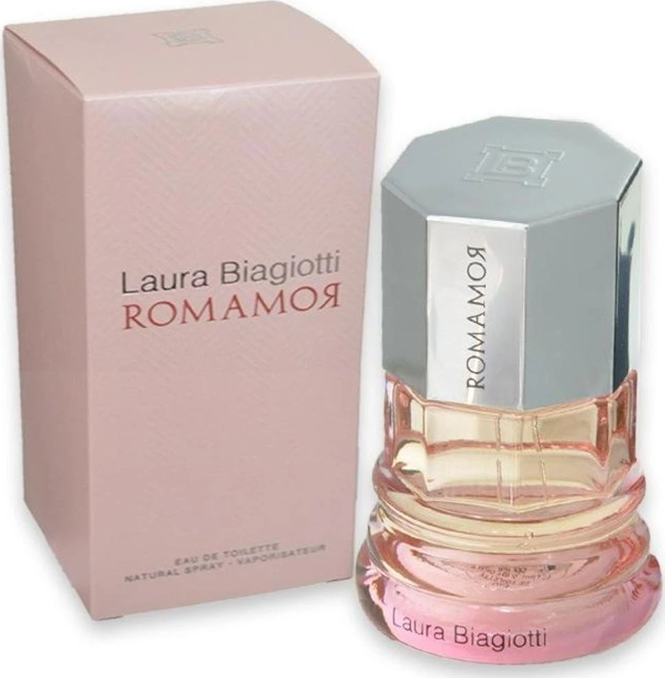 Laura Biagiotti Romamor EDT tualetinis vanduo moterims, 25 ml