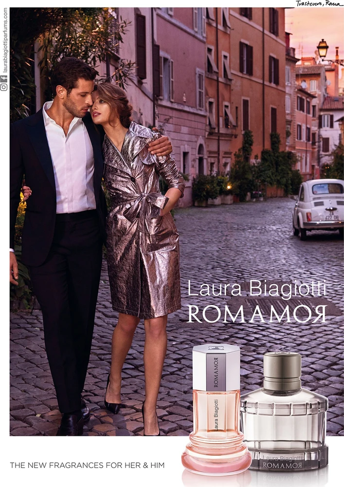 Laura Biagiotti Romamor EDT tualetinis vanduo moterims, 25 ml