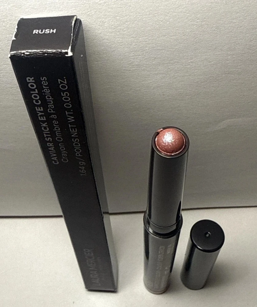 Laura Mercier Caviar Stick Shimmer akių šešėliai, blizgantys, „Stick Rush“ 1,64 g