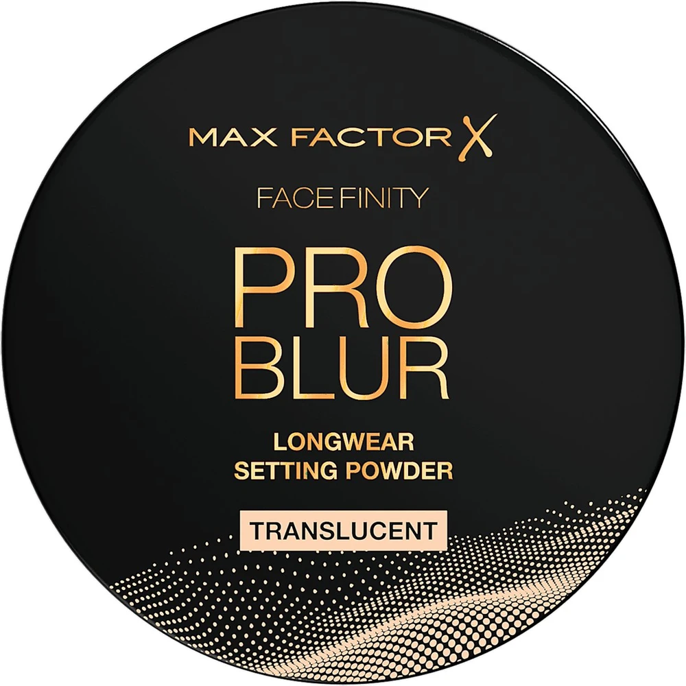 „Max Factor Facefinity Pro Blur Longwear“ fiksuojanti pudra, permatoma