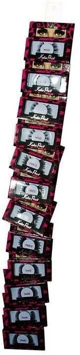 Laura Mercier rinkinys, Katie Price, pakabinama prekė, dirbtinės blakstienos, 12 vnt. Moterims