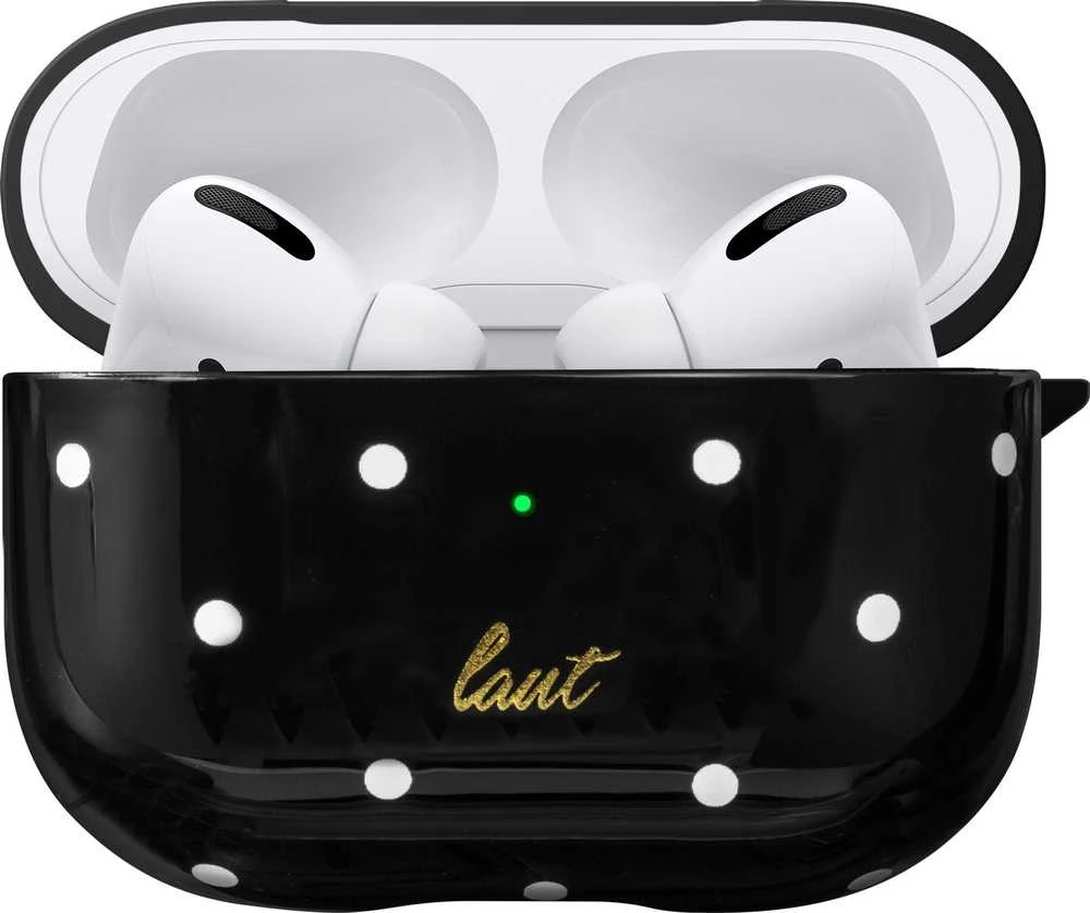 LAUT DOTTY, skirtas AirPods Pro Juodas, polikarbonatas, įkrovimo dėklas, Apple AirPods Pro