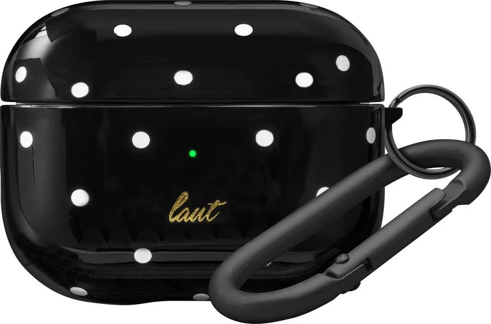 LAUT DOTTY, skirtas AirPods Pro Juodas, polikarbonatas, įkrovimo dėklas, Apple AirPods Pro