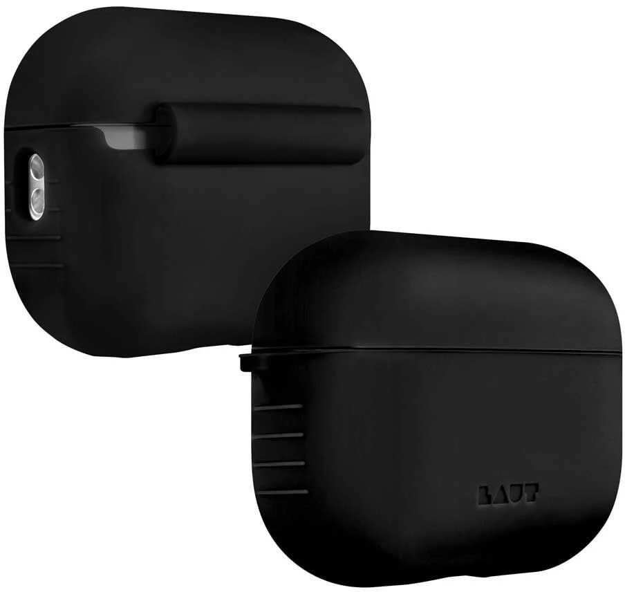 Laut Pod Charcoal apsauginis silicon dėklas skirtas AirPods Pro22 (L_APP2_POD_BK)