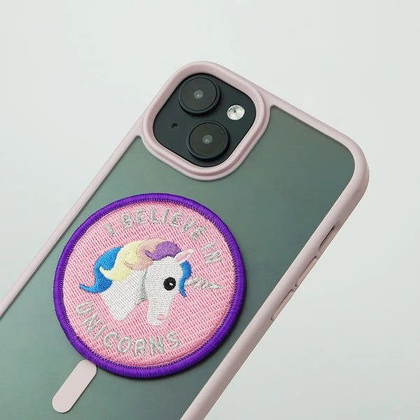 Dėklas Laut MAGMOJI Badge skirtas MagSafe, Unicorns