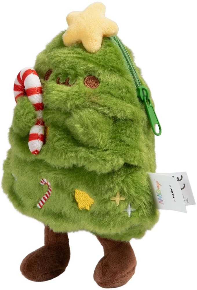 Dėklas Laut MagMOJI piniginė, skirta MagSafe – Kalėdų eglutė