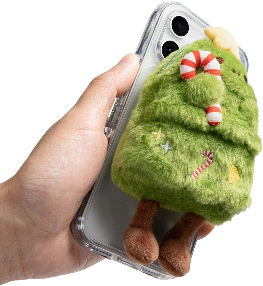 Dėklas Laut MagMOJI piniginė, skirta MagSafe – Kalėdų eglutė