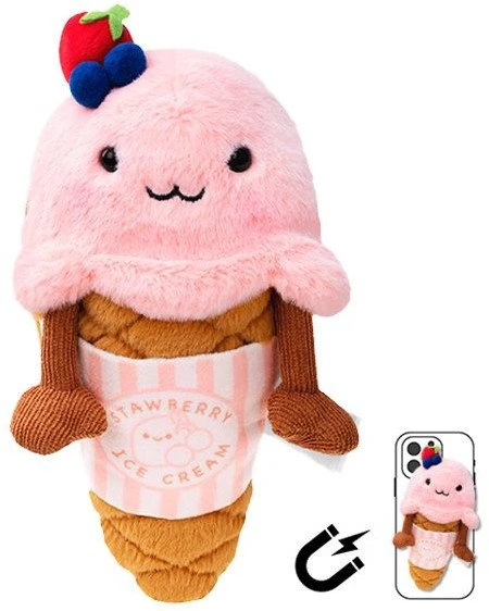 Dėklas Laut LAUT MAGMOJI WALLET Ice cream Cane comp.with MagSafe