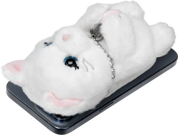 Dėklas Laut LAUT MAGMOJI WALLET Marshmallow Cat comp.with MagSafe