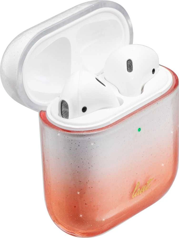 Laut Ombre Sparkle AirPods dėklas, oranžinis gradientas