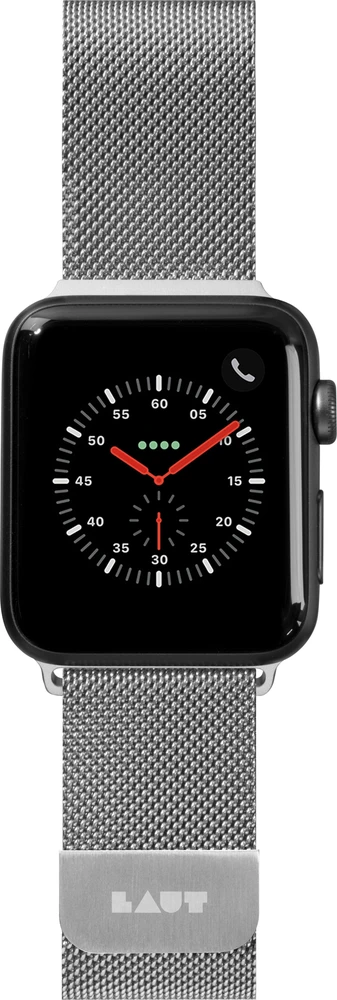 Išmaniojo laikrodžio Apple Watch dirželis, Sidabrinės spalvos, 42/44/45 mm