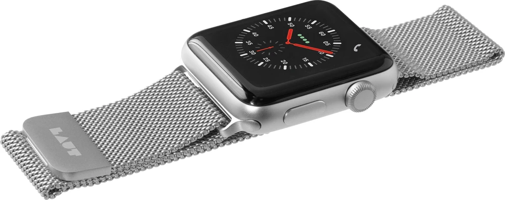 Išmaniojo laikrodžio Apple Watch dirželis, Sidabrinės spalvos, 42/44/45 mm