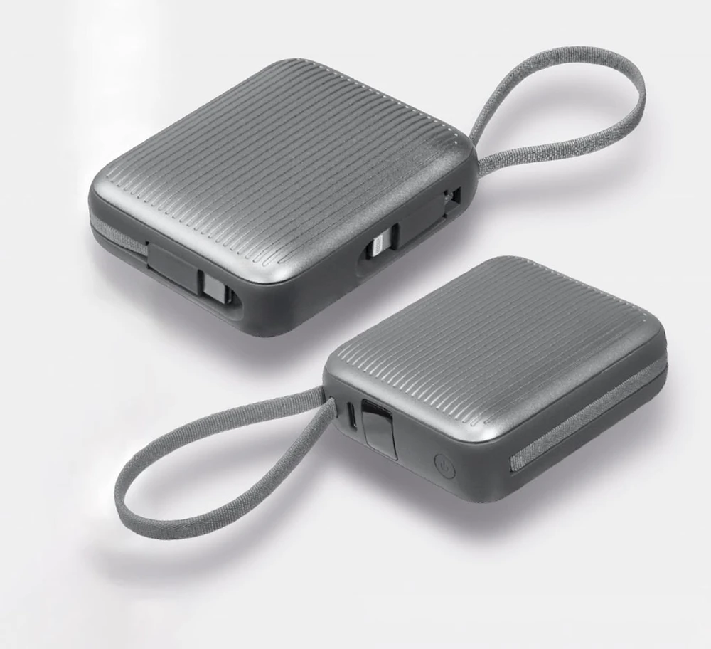Laut Powerbank Riser Mini 10.000mAh su kabeliu