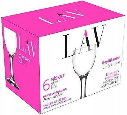 Taurelės LAV MISKET LV-MIS509F, 50 ml, 6 vnt.