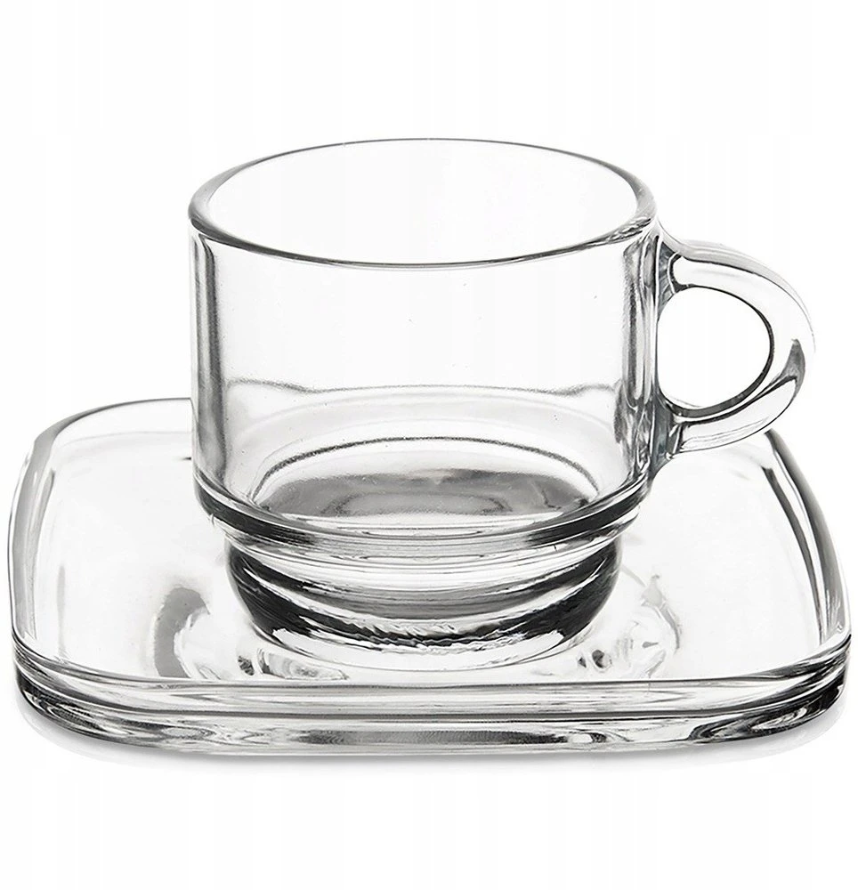 LAV Espresso puodelių rinkinys su lėkštutėmis 75 ml 6 vnt.