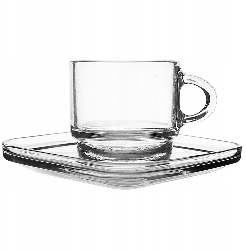 LAV Espresso puodelių rinkinys su lėkštutėmis 75 ml 6 vnt.