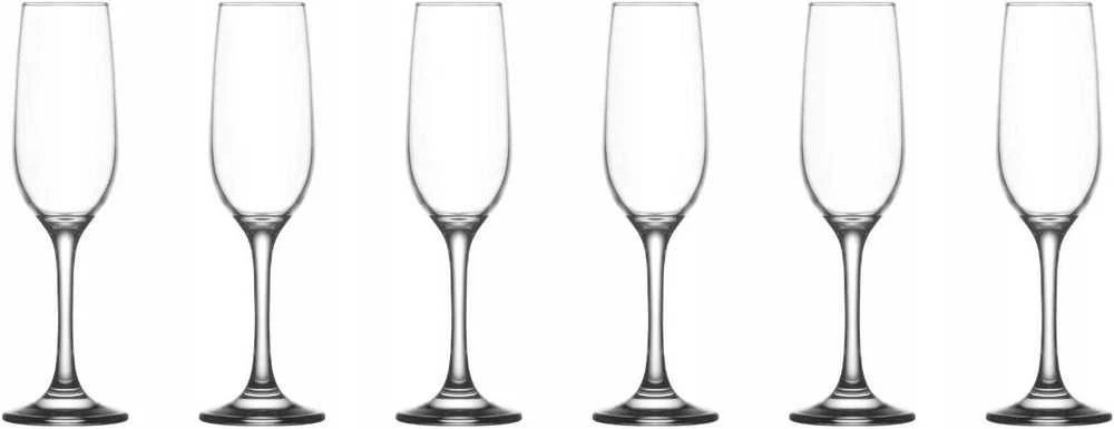 Šampano taurės LAV FAME LV-FAM539F, 215 ml, 6 vnt.