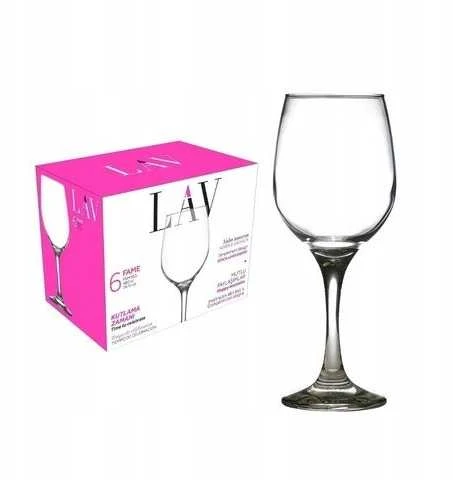 Vyno taurės LAV FAME LV-FAM563F, 480 ml, 6 vnt.