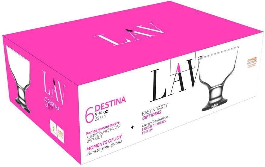 Ledainių komplektas Lav, 0,165 l, 3 vnt