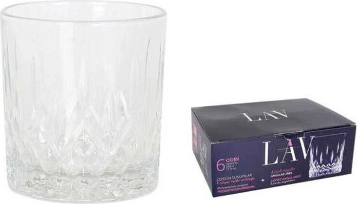 Viskio stiklinės LAV ODIN LV-ODN430F, 330 ml, 6 vnt.