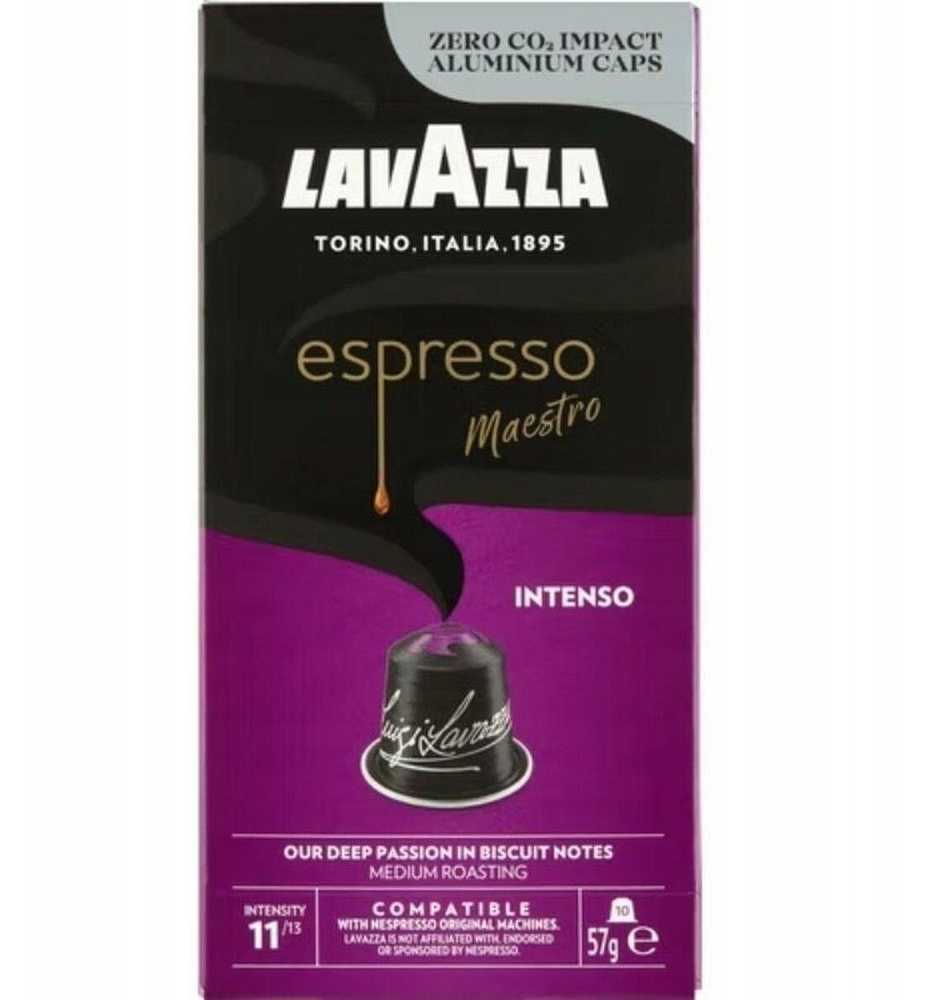 Lavazza Espresso Maestro Intenso kapsulės Nespresso 10 vnt.