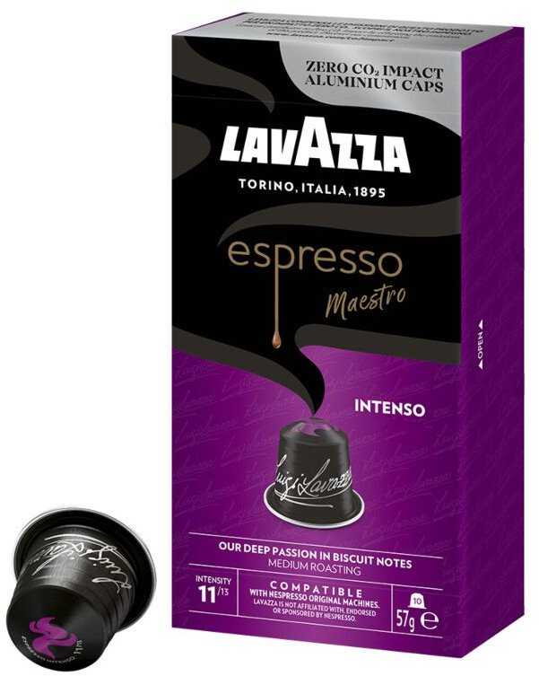 Lavazza Espresso Maestro Intenso kapsulės Nespresso 10 vnt.