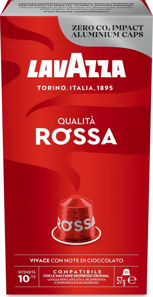 Lavazza Nespresso kapsulės Qualita Rossa 10 vnt.