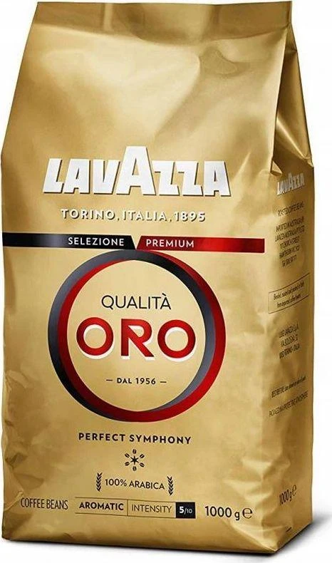 Lavazza | Qualita Oro | Coffee Beans | 100% Arabica | 1000 g