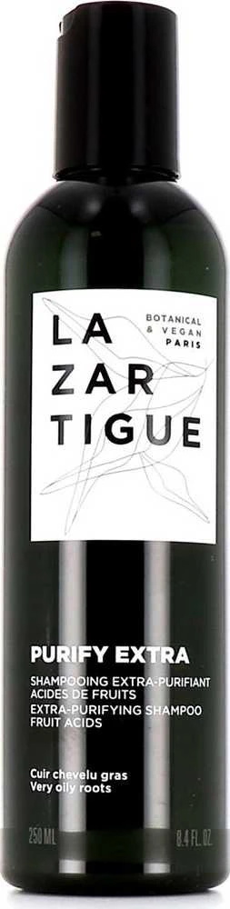 Lazartigue Purify Extra Vegan Hair Šampūnas For Extra Purification, 250 ml