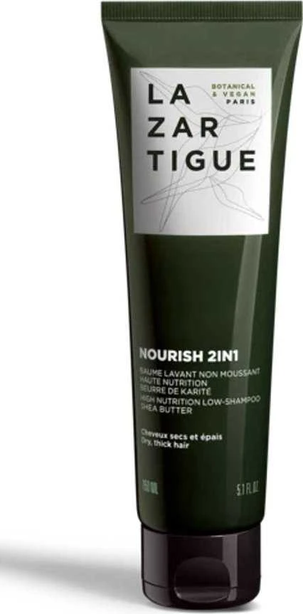 Lazartigue Nourish 2in1 maitinamasis plaukų plovimo balzamas 150ml
