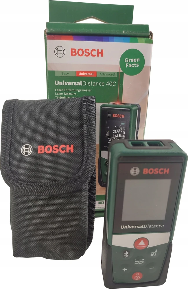 Lazerinis atstumų matuoklis Bosch Universal Distance 40C