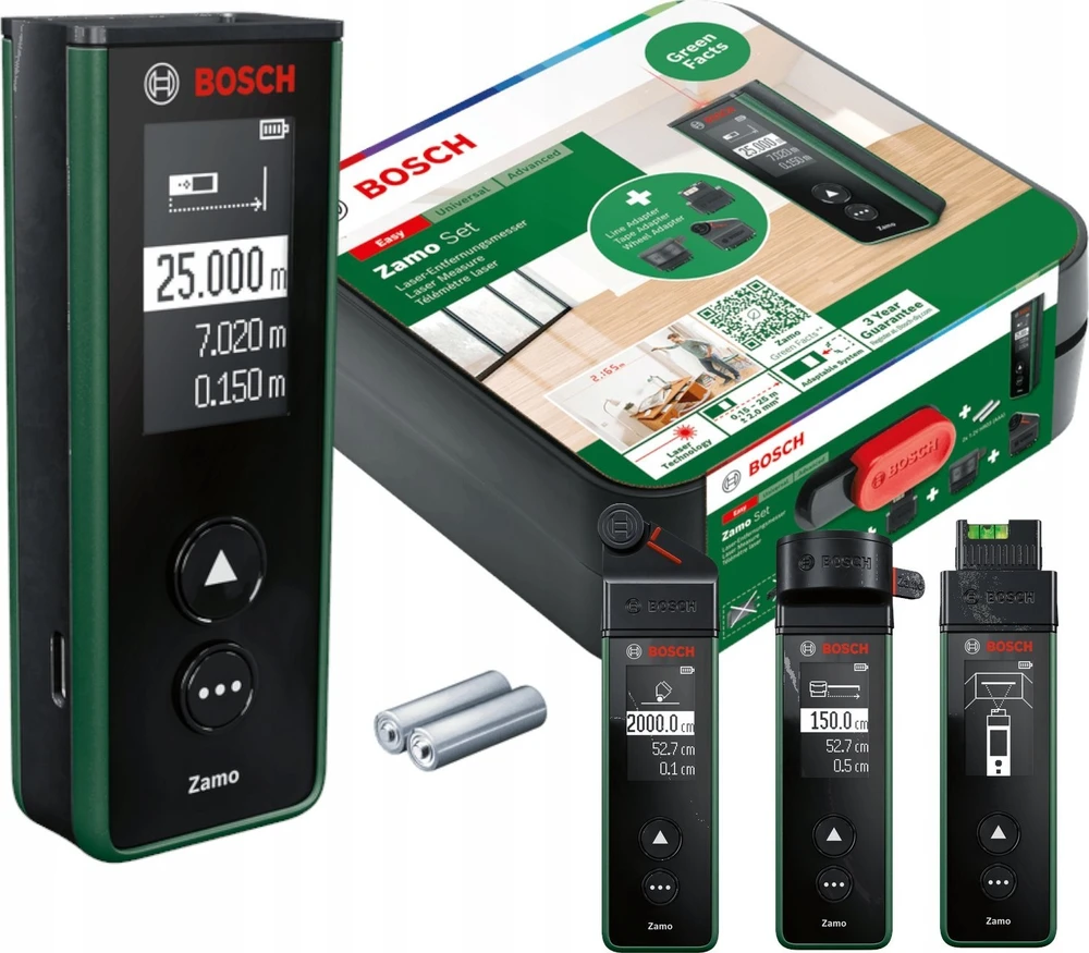 Bosch Zamo set Lazer.atstumų matuoklis